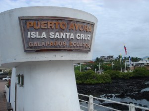 Santa Cruz Harbor, Galapagos, Ecuador SA